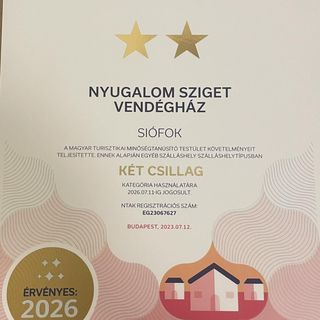 Nyugalom Sziget Vendégház Siófok (5)