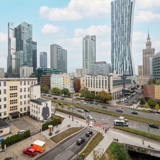 Złota 61 | Studio w Centrum Warszawy | Widok na Miasto (2)