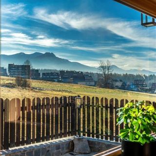 Domek w Ubocy z widokiem na Giewont Murzasichle (5)