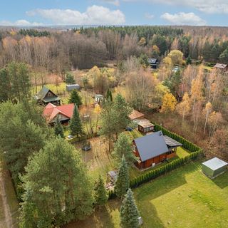 Całoroczny, drewniany domek przy lesie Prażmów Nowy (4)