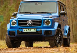 Elektryczna Klasa G test samochodu