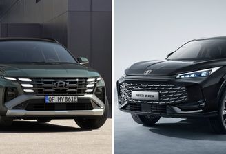 hyundai tucson mg hs phev porównanie