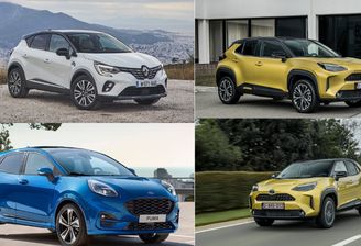 Ford Puma 2022 vs Renault Captur 2022 vs Toyota Yaris Cross 2022