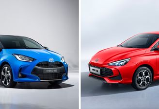 mg3 toyota yaris porównanie