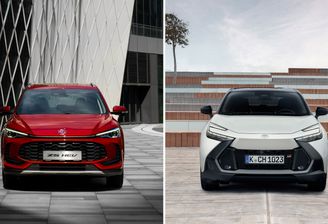 mg zs toyota c-hr hybrydy porównanie