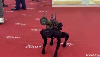 Rosjanie zachwycali się uzbrojonym psem-robotem. Przedwcześnie