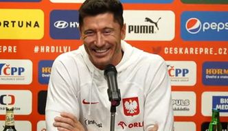 Komedia. Lewandowski robił, co mógł, ale i tak wybuchł śmiechem