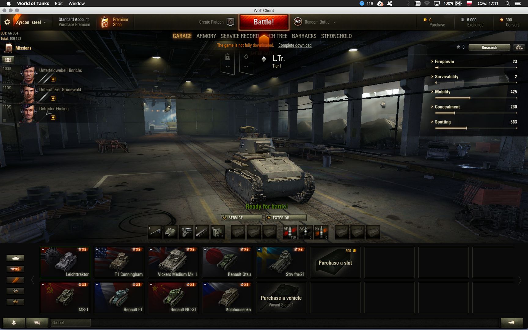 world of tanks linux install