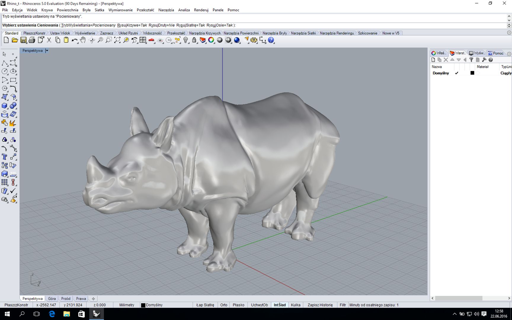 download the new for windows Rhinoceros 3D 7.33.23248.13001