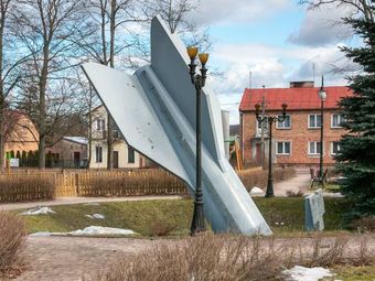 Pomnik rakiety V2 w Sarnakach