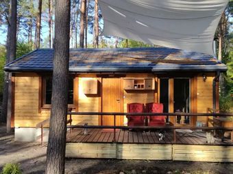 Domek w lesie nad rzeką Świder