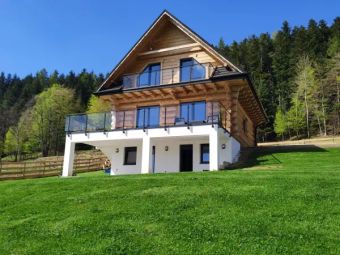 Dom z bali Tomanówka