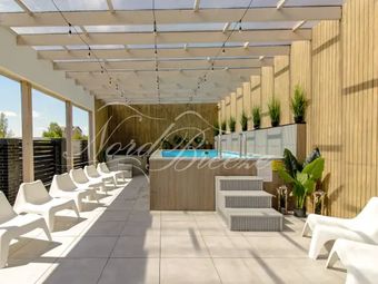  Domki Nord Breeze z podgrzewanym basenem i jacuzzi