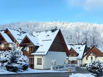 Luksusowy Domek Fantazja z Sauną i Kominkiem przy Stoku Narciarskim 