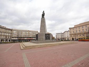 Plac Wolności w Łodzi