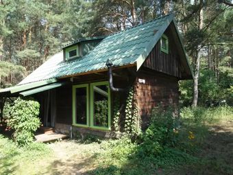 Domek letniskowy - spichlerz na Podlasiu