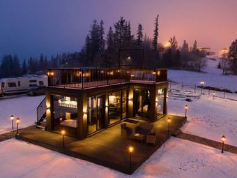 Domek 35m.kw., 6 osób. Sauna fińska, raj dla narciarzy.