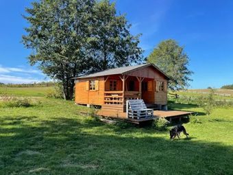 Dwa kameralne domki na Mazurach 