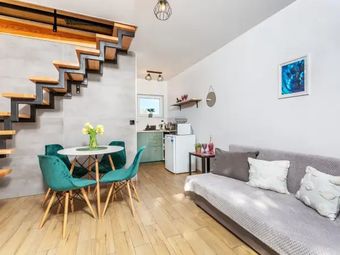 Loft House Rozewie Całoroczne domki z balią ogrodową 