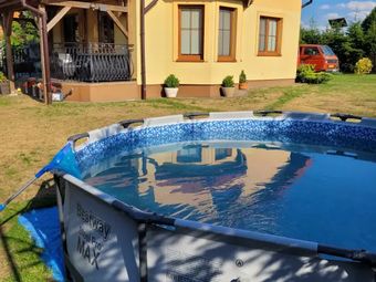 Domek letniskowy Izunia nad jeziorem k Giżycka-Mikołajki