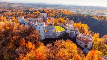 Zamki, jurajskie doliny i rozległe lasy. Tylko 40 km od Krakowa