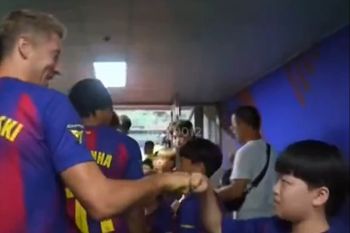 Tak młody kibic rozbawił Roberta Lewandowskiego