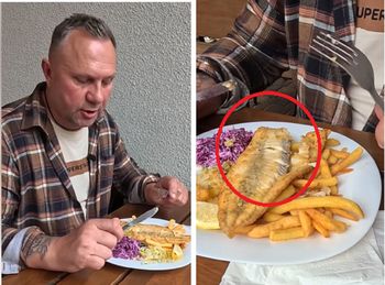 Zamówił dorsza nad Bałtykiem. Oto co dostał. Ręce opadają