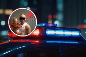 Dziecko na tle swastyki. Szokujące zdjęcia z polskiego domu