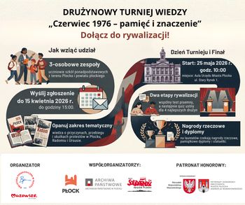 Drużynowy Turniej Wiedzy – "Czerwiec 1976 – pamięć i znaczenie"