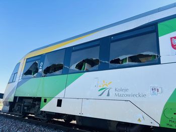 Zderzenie ciągnika z szynobusem w Żabowie