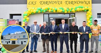 Nowy obiekt przy boisku w Tarnówce otwarty