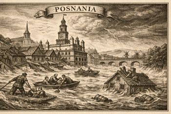 Gdy Warta wdzierała się do miasta. W Ratuszu opowiedzą o dawnych powodziowych dramatach Poznania