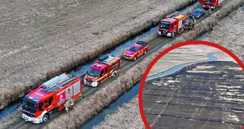 Pożar łąk nad Notecią. Ogień objął ogromny teren