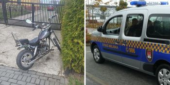 Motocyklista miał 3,5 promila alkoholu. Zatrzymany dzięki reakcji strażniczki miejskiej!
