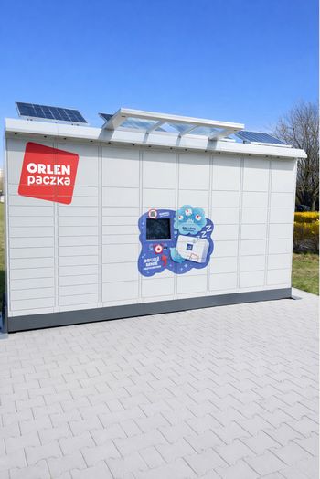 Automaty ORLEN Paczki zasilane energią słoneczną