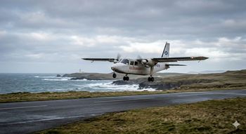 Najkrótszy lot świata trwa 53 sekundy! Zobacz trasę Westray – Papa Westray