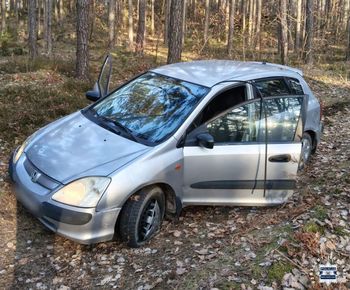 Pościg w gminie Brody. 19-latek uciekał przed policją, bo miał zakaz prowadzenia pojazdów