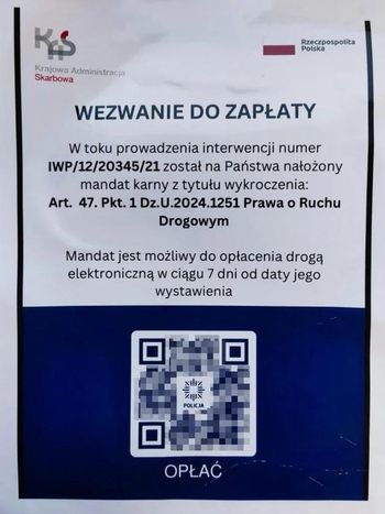 Uwaga na fałszywe wezwania do zapłaty. Oszuści podszywają się pod KAS