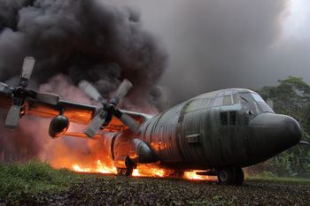 "Hercules runął w dżunglę 90 sekund po starcie – 66 żołnierzy zginęło"