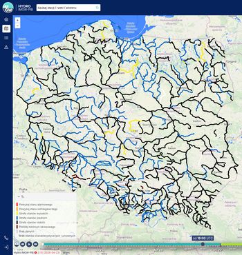 "Czarna mapa" polskich rzek. Dramatyczna sytuacja hydrologiczna w środku wiosny!