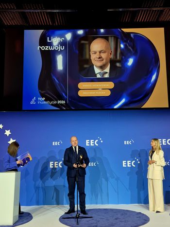 Sukces Płocka w Katowicach. Prezydent nagrodzony za inwestycje i rozwój miasta