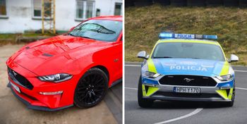 Policyjny Ford Mustang GT w Radomiu – pierwszy taki radiowóz w Polsce!