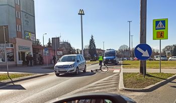 Armagedon na Bydgoskiej! Rowerzysta pod kołami, Piła stoi w gigantycznym korku