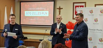 Powiat Płocki podsumował finał WOŚP. Setki tysięcy złotych dla potrzebujących