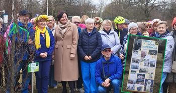 Piła: Posadzili drzewo pamięci dla Jacka Markiewicza