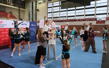 Ostrowiec Świętokrzyski gospodarzem rekordowych mistrzostw Polski w cheerleadingu sportowym