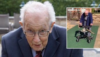 Niezwykły gest 99-letniego weterana. 100 razy okrążył ogródek i zebrał gigantyczną kwotę
