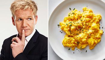Idealna jajecznica Gordona Ramsaya – znamy przepis!
