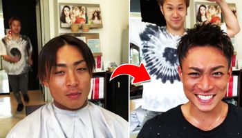 Japoński stylista fryzur pokazuje jak wiele może zmienić odpowiednie uczesanie