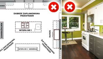 8 błędów w aranżacji małej kuchni. Unikaj ich podczas urządzania tego pomieszczenia